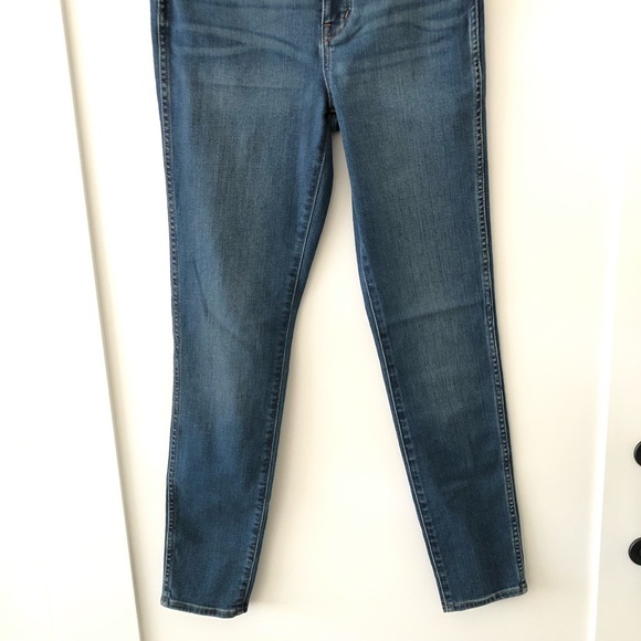Madewell Blue High-Rise Roadtripper Skinny Jeans 26 - Picture 7 of 12
